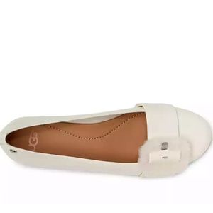 UGG Cream Ballet Flats